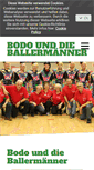 Mobile Screenshot of bodo-und-die-ballermaenner.de